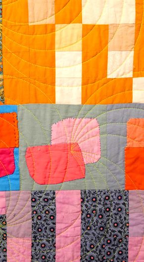 Rae Heller in "Chroma Zone" at Blue Triangle Gallery, Somerville, March 2026.