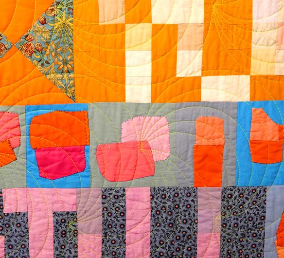 Rae Heller in "Chroma Zone" at Blue Triangle Gallery, Somerville, March 2026.