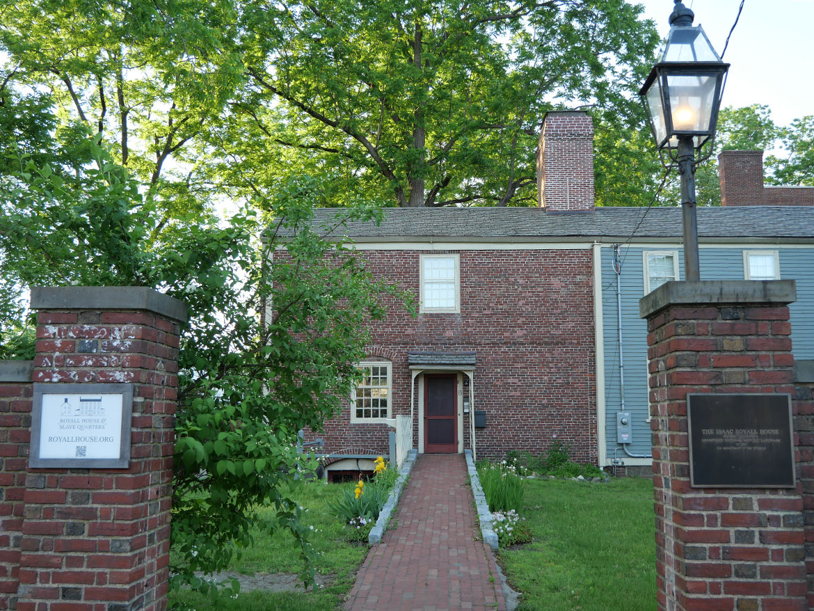 Royall House Slave Quarters in Medford, Massachusetts, June 3, 2026. (©Greg Cook photo)