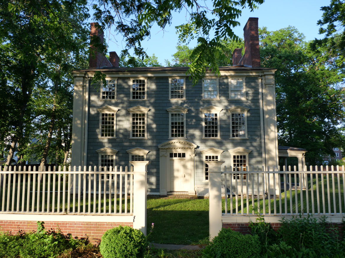 Royall House in Medford, Massachusetts, June 3, 2026. (©Greg Cook photo)
