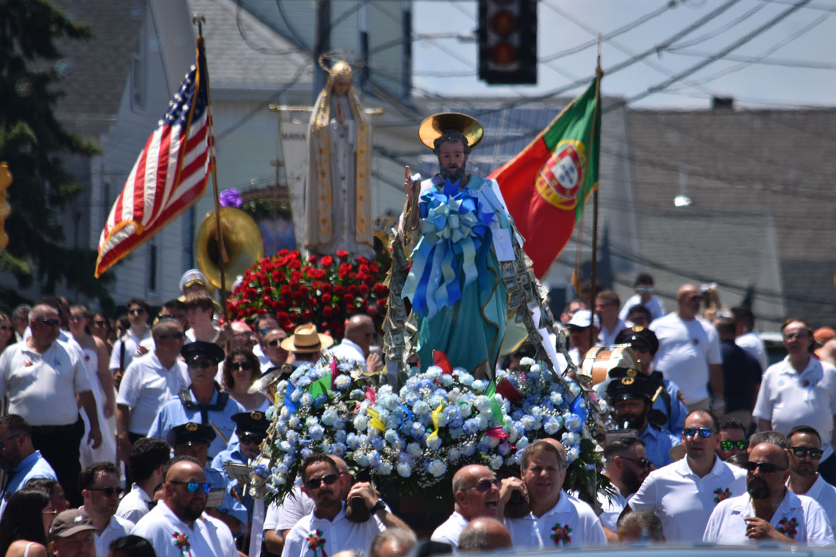 St. Peter’s Fiesta Sunday Procession, Gloucester, June 28, 2026. (©Greg Cook photo)