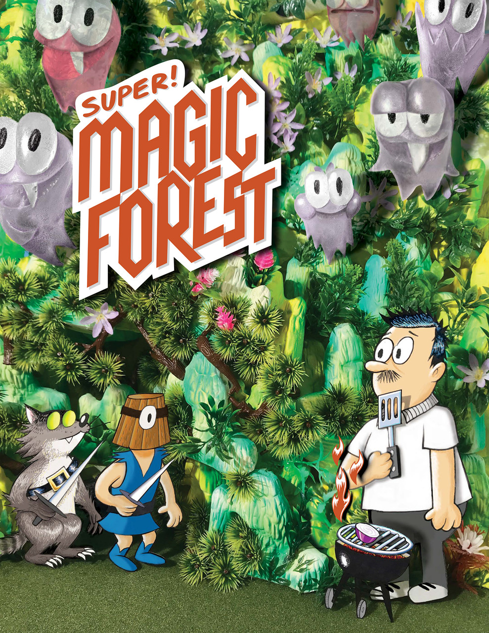 Ansis Puriņš's comic “Super! Magic Forest."