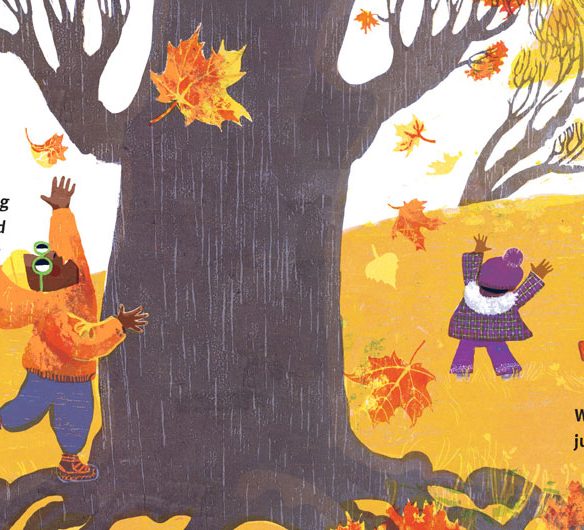 From Kari Percival's “Fall Day, All Day," 2026. (Rise x Penguin Workshop)