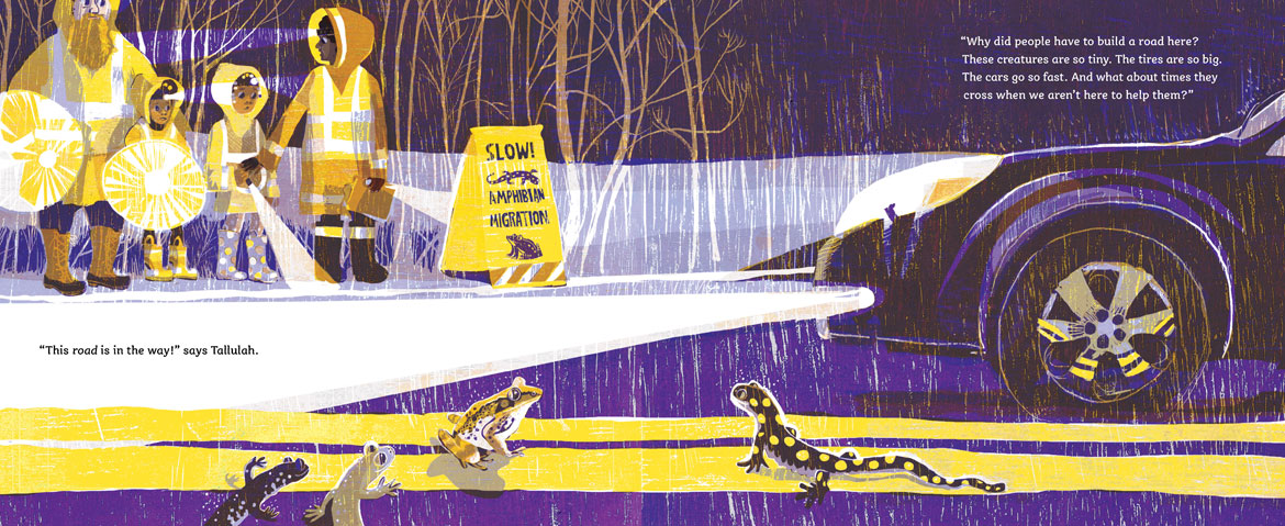 From Kari Percival's “Safe Crossing,” 2025. (Chronicle Books)