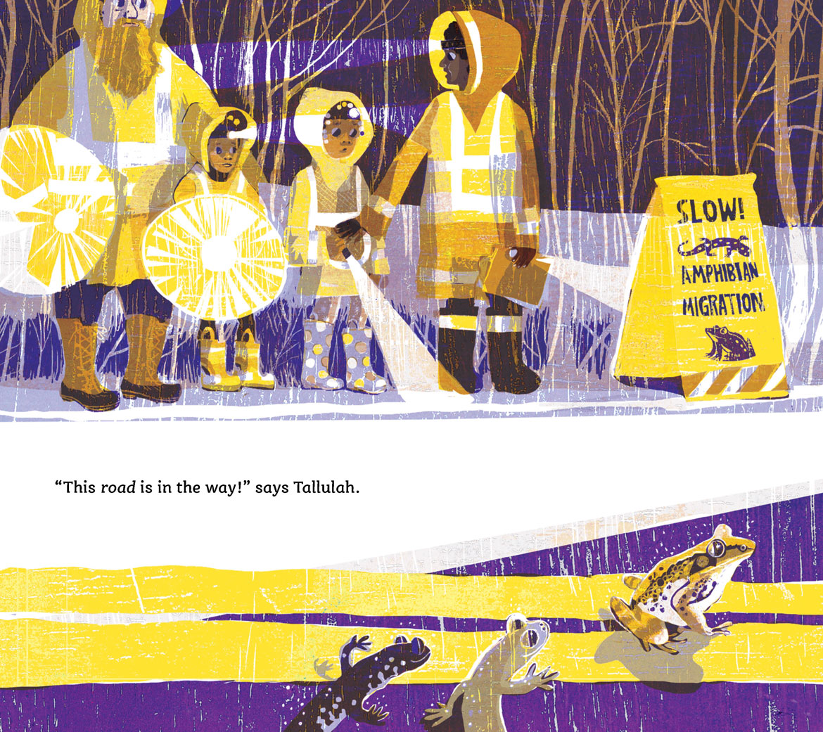 From Kari Percival's “Safe Crossing,” 2025. (Chronicle Books)