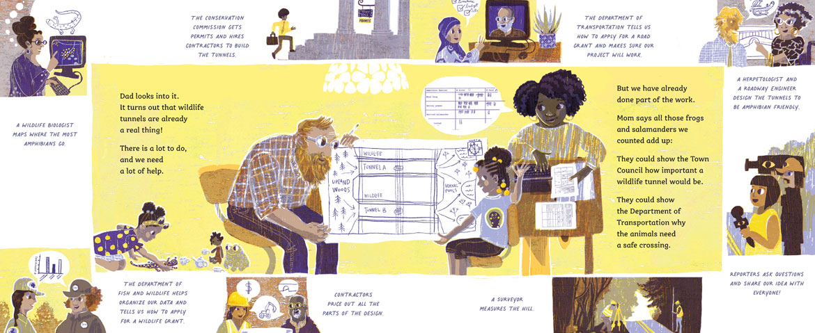 From Kari Percival's “Safe Crossing,” 2025. (Chronicle Books)
