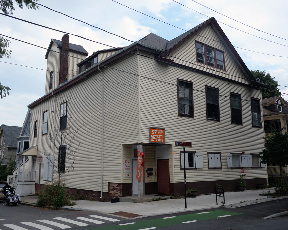 57 Central Street Studios in Somerville, August 2026. (©Greg Cook photo)