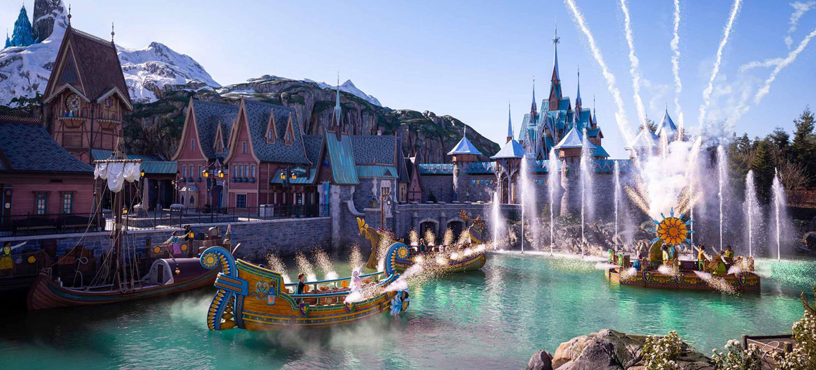 "World of Frozen" at Disneyland Paris.