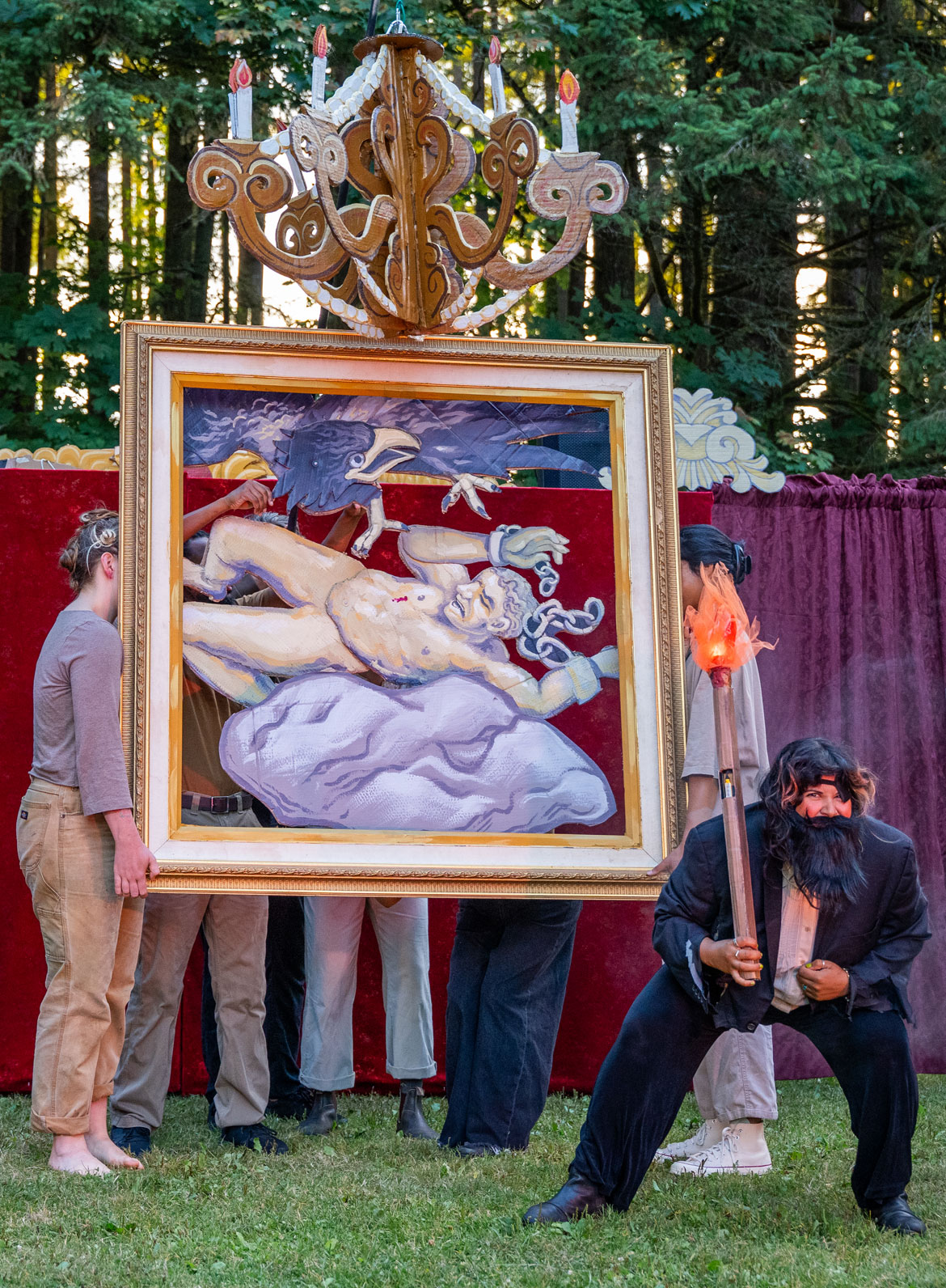 String and Shadow Puppet Theater's "Night At The Grand Opera," summer 2026. (Jo Arlow photo)