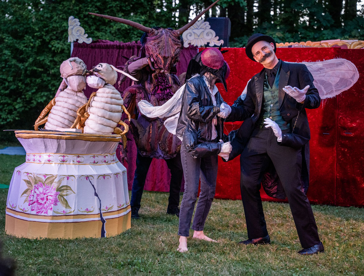 String and Shadow Puppet Theater's "Night At The Grand Opera," summer 2026. (Jo Arlow photo)