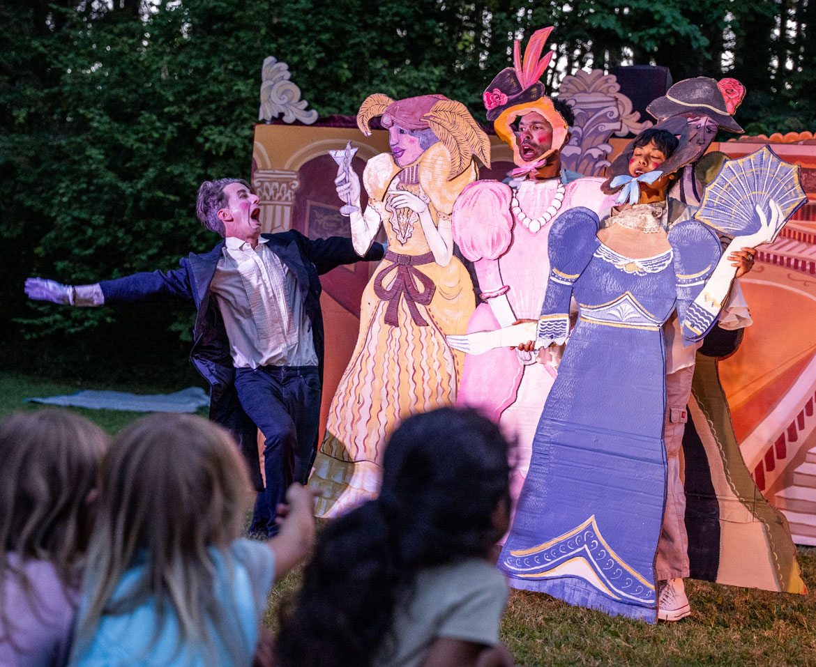 String and Shadow Puppet Theater's "Night At The Grand Opera," summer 2026. (Jo Arlow photo)