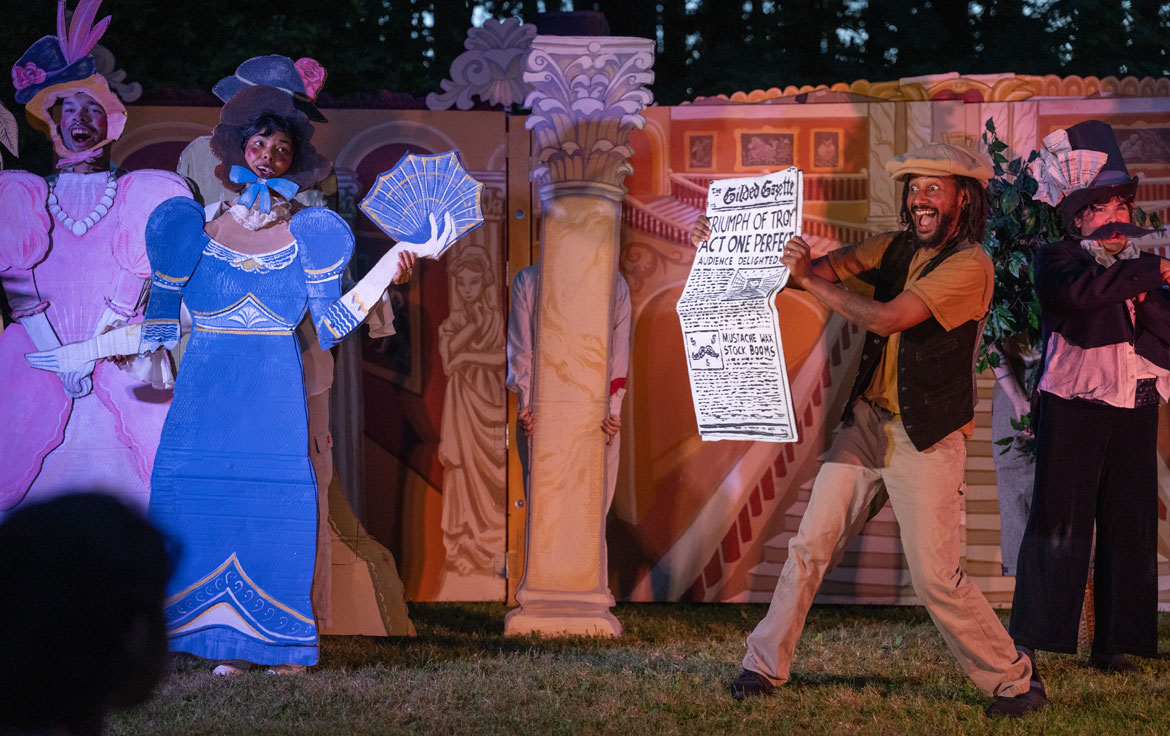 String and Shadow Puppet Theater's "Night At The Grand Opera," summer 2026. (Jo Arlow photo)