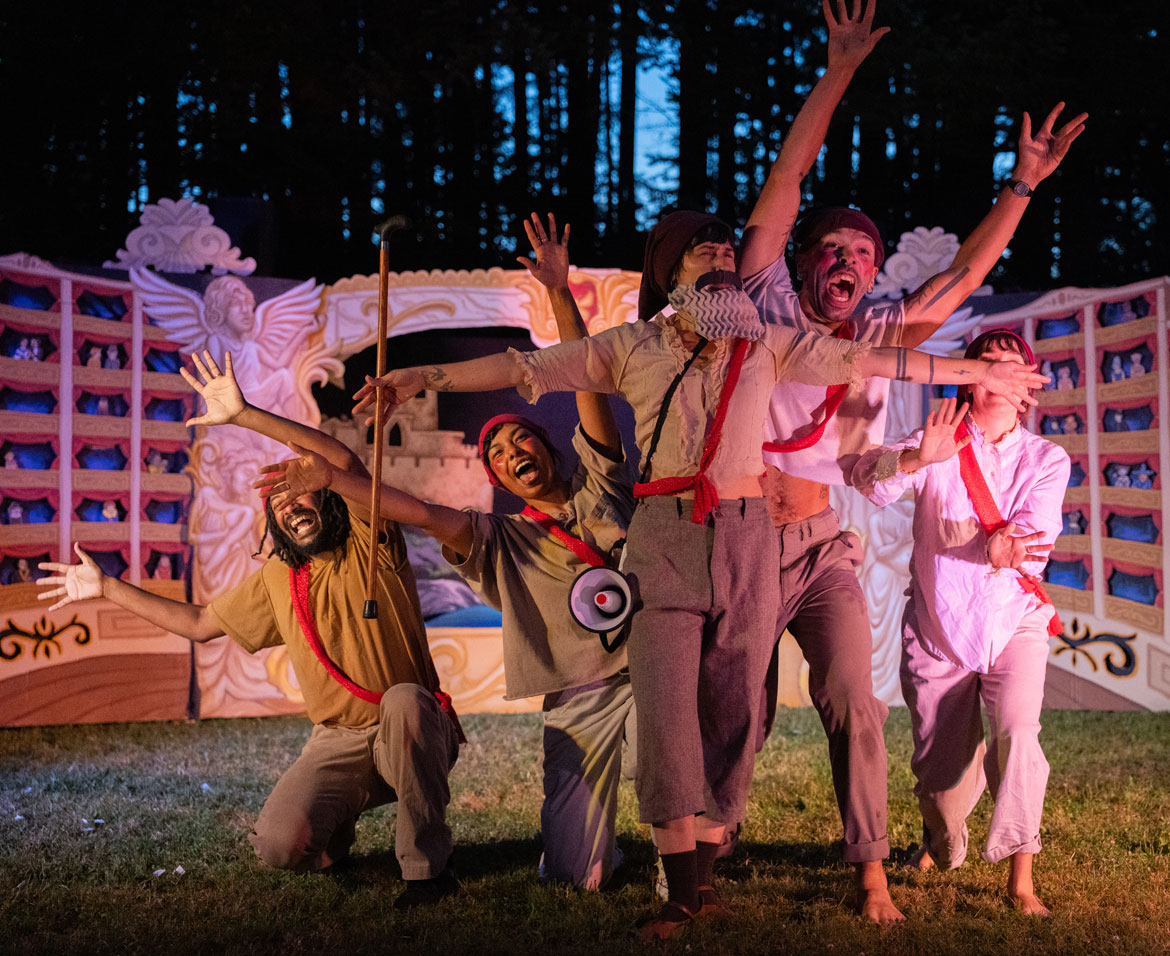 String and Shadow Puppet Theater's "Night At The Grand Opera," summer 2026. (Jo Arlow photo)
