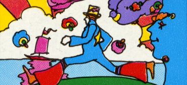 Detail of Peter Max's U.S. postage stamp commemorating Expo '74.