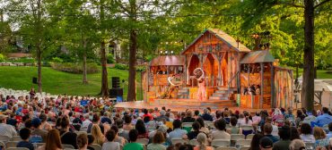 Opening night of St. Louis Shakespeare Festival's 2025 production of "Romeo & Zooliet." (Photo: Phillip Hamer)