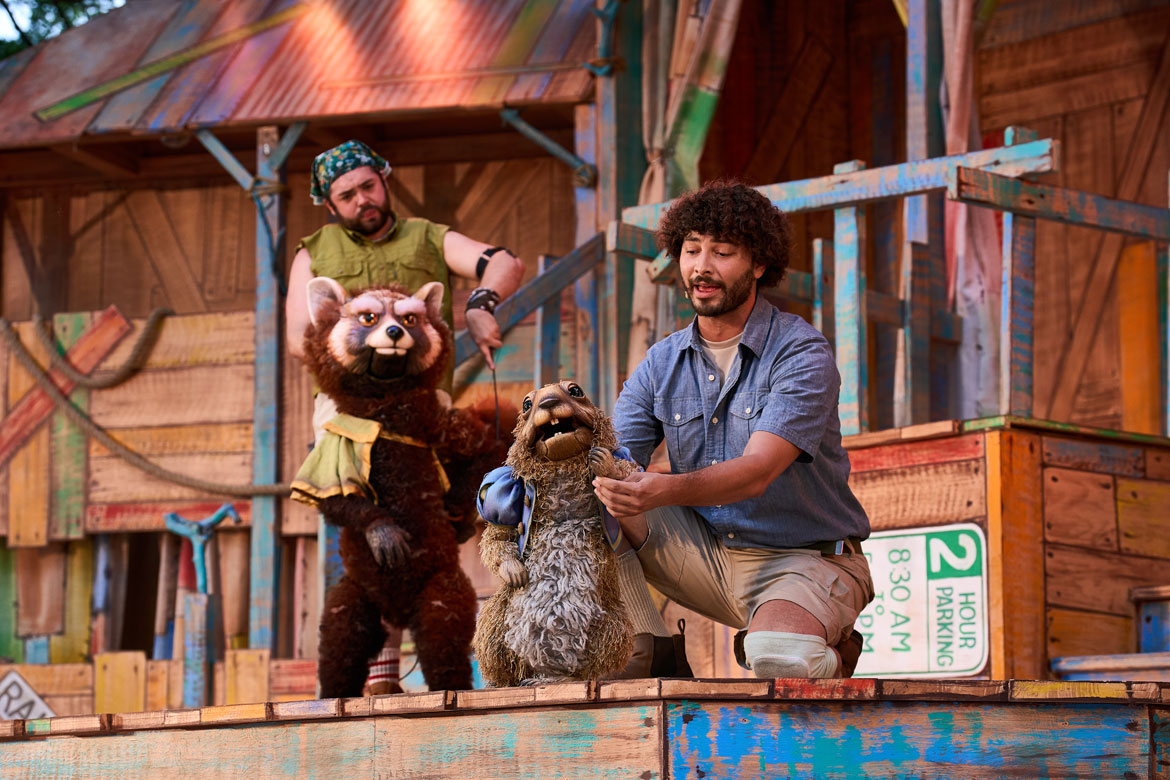 Rehearsal for St. Louis Shakespeare Festival's 2025 production of "Romeo & Zooliet" (Photo: Theo R. Welling)
