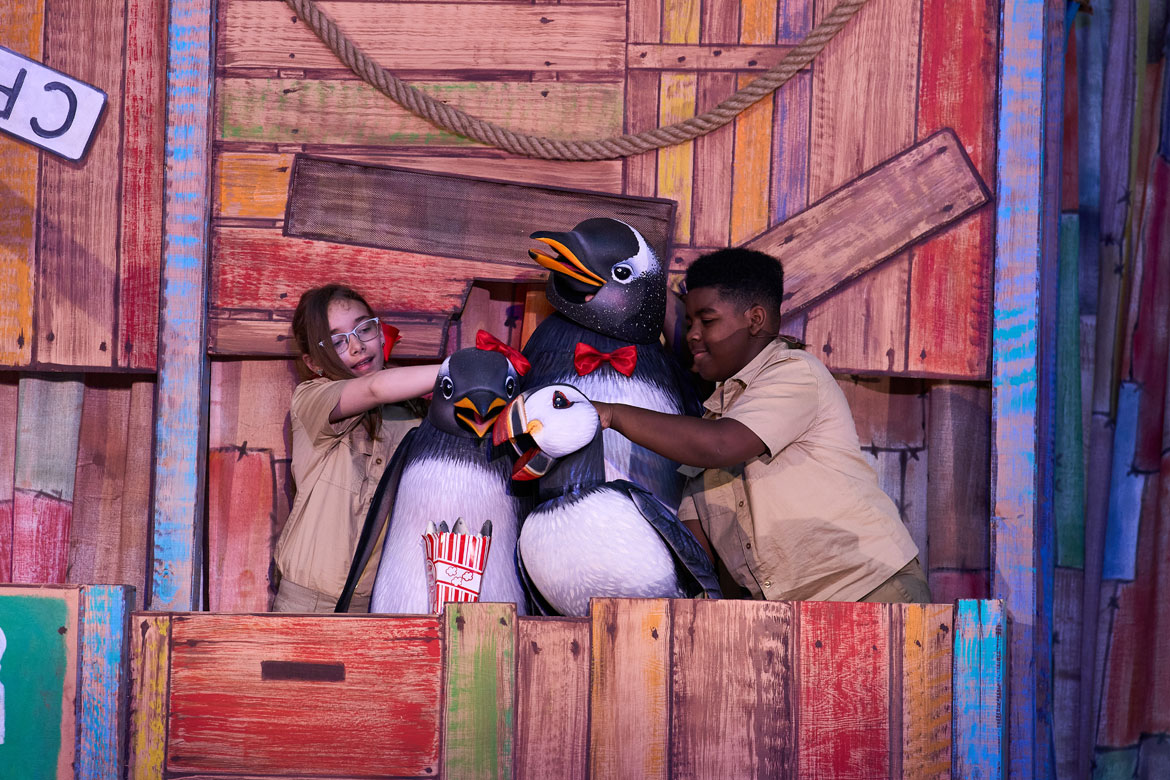 Rehearsal for St. Louis Shakespeare Festival's 2025 production of "Romeo & Zooliet" (Photo: Theo R. Welling)