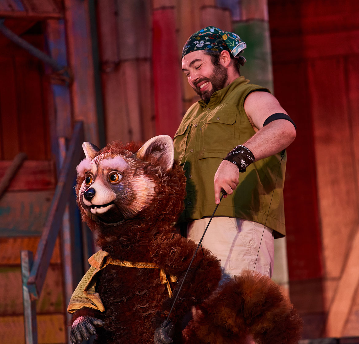 Rehearsal for St. Louis Shakespeare Festival's 2025 production of "Romeo & Zooliet" (Photo: Theo R. Welling)