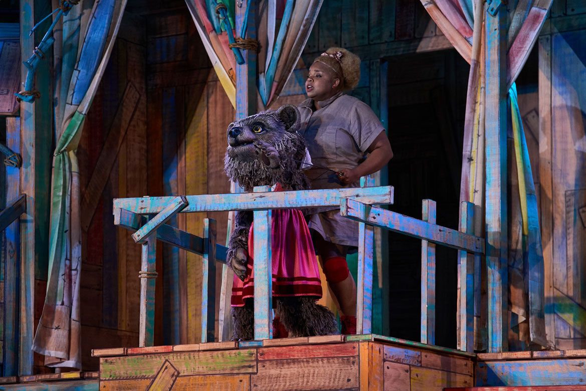 Rehearsal for St. Louis Shakespeare Festival's 2025 production of "Romeo & Zooliet" (Photo: Theo R. Welling)