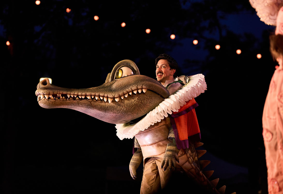 Rehearsal for St. Louis Shakespeare Festival's 2025 production of "Romeo & Zooliet" (Photo: Theo R. Welling)