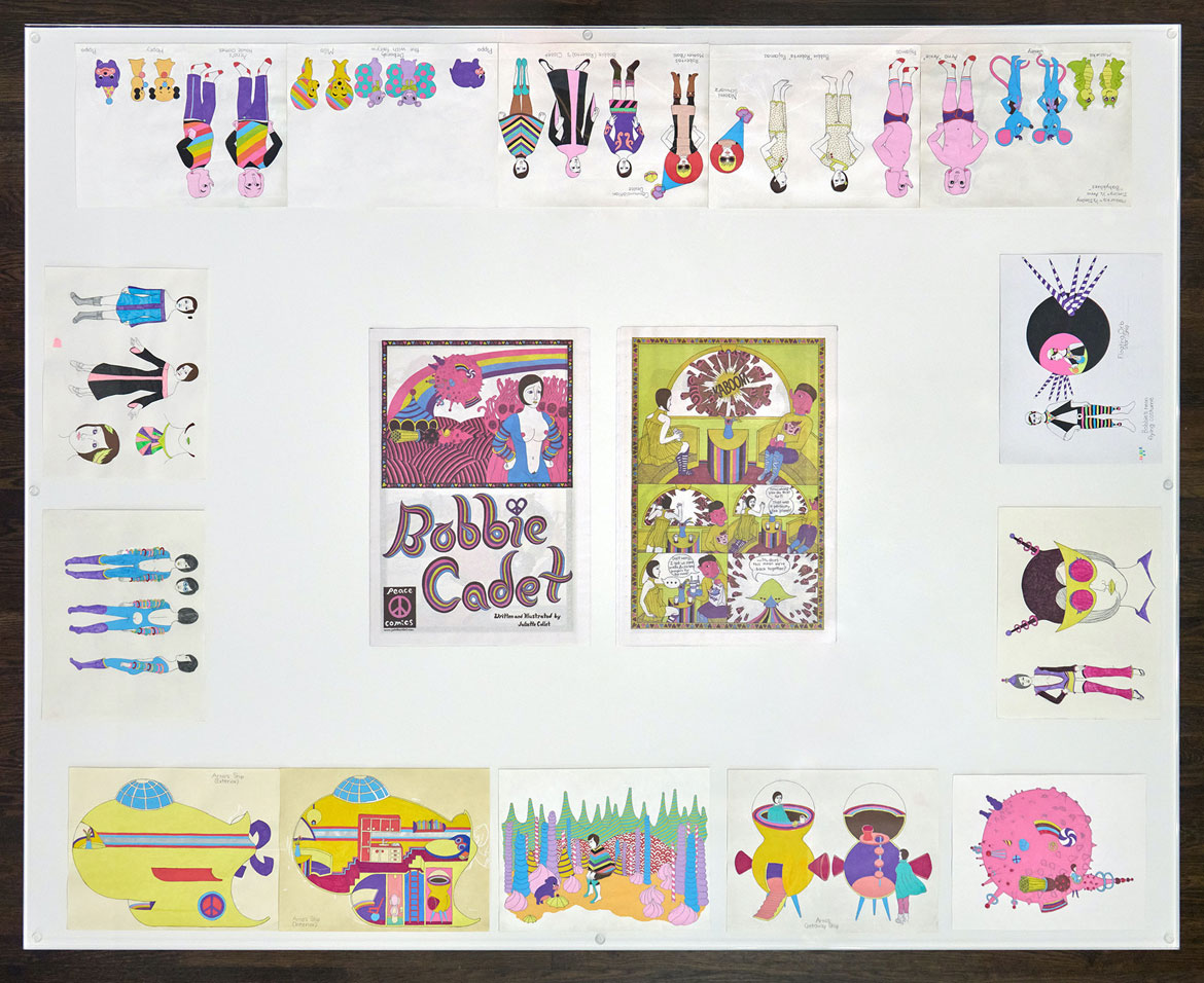 Juliette Collet: "Bobbie Cadet in the Court of the Ladybugs," installation view at White Columns, New York, 2026. (Courtesy of the artist and White Columns, New York. Photo: Marc Tatti)