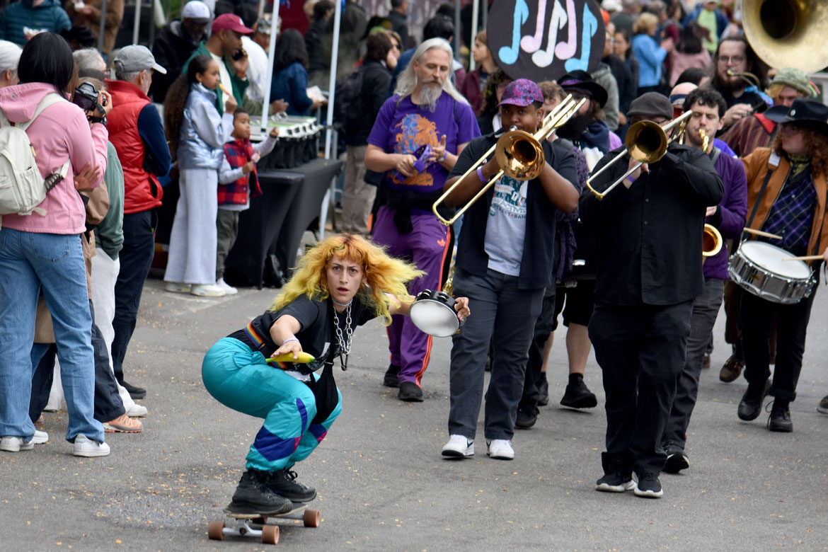 Honk Parade, Sunday, Oct. 11, 2026. (©Greg Cook photo)
